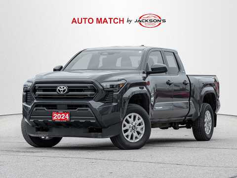 2024 Toyota Tacoma 4x4 Double Cab Auto in Gray for sale at Jackson's Toyota in Barrie, ON