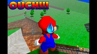Jumping From Max Height In Every Level! - Super Mario 64
