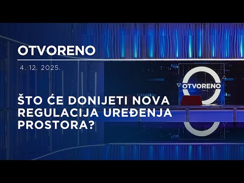 Otvoreno: Što će donijeti nova regulacija uređenja prostora?