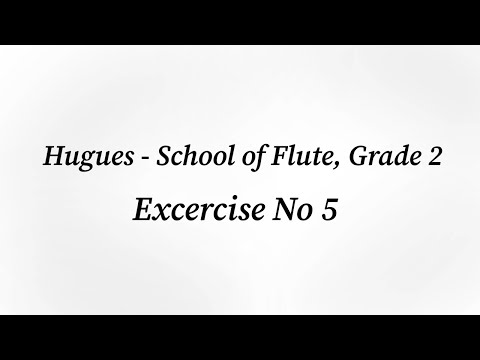 Hugues, ex. no 5 (Op. 51, Grade 2)