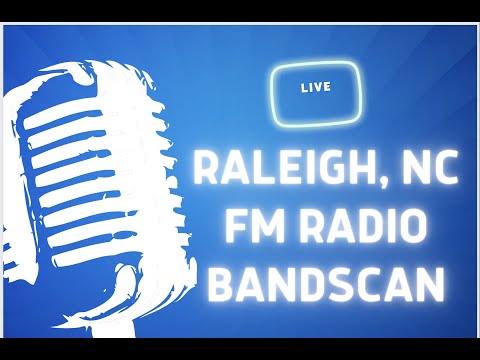 Raleigh, NC FM radio broadcast band scan using TEF6686 receiver