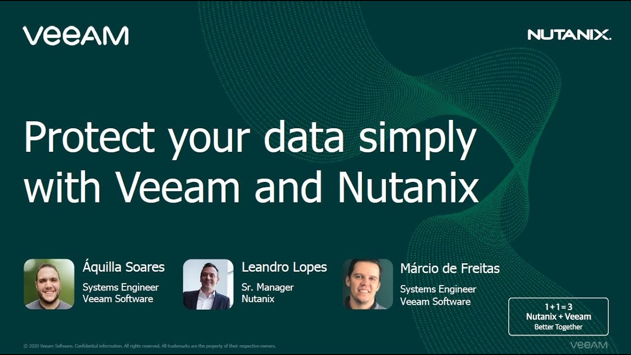 Digital Tech Talks: Veeam and Nutanix video
