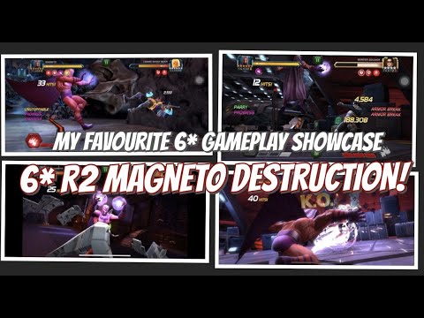 6 Star Rank 2 Magneto Gameplay Showcase! | MCOC