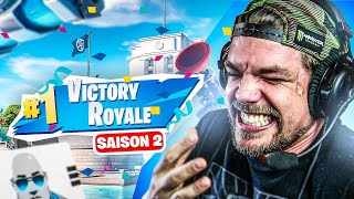 ENFIN MON PREMIER TOP 1 SUR LA NOUVELLE SAISON 2 DE FORTNITE 