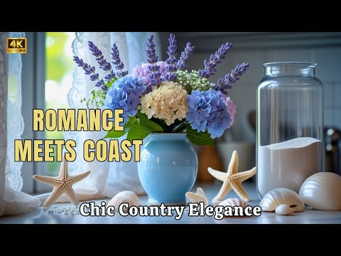 Secrets to Designing the Perfect French Country Coastal Kitchen 💙 Elegant + Romantic Ideas