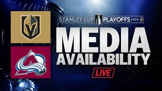 Vegas Golden Knights @ Colorado Avalanche Game 3 Post-Game Media Availability