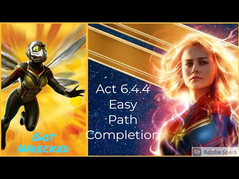 Act 6.4.4 Easy Path Completion| Icarus Cheese Paths| How to defeat CMM Boss? #mcoc #mcochindi