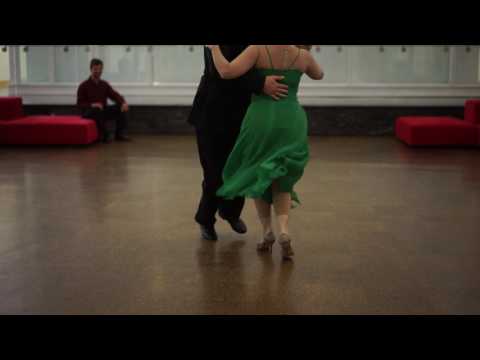 Guillermina Quiroga & Mariano Logiudice dancing a Milonga at Dartmouth