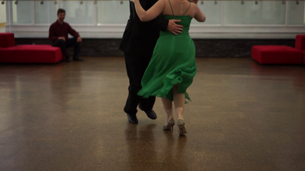 Guillermina Quiroga & Mariano Logiudice dancing a Milonga at Dartmouth