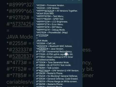 Samsung Secret Codes - How to Unlock Hidden Features #shorts #ytshorts #android