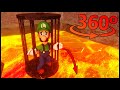 360° Super Mario Bros LUIGI in VR/4K