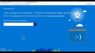 How To Deploy Files Or Application From OneDrive Folder To Microsoft Azure Web App