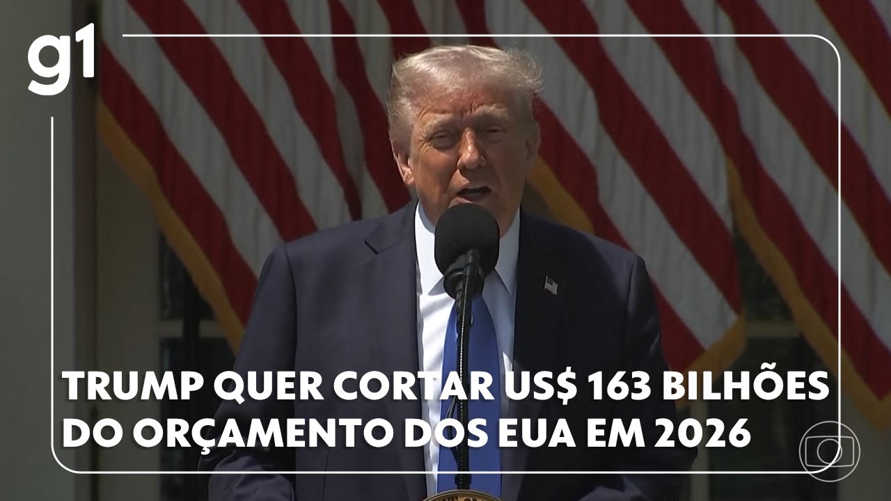 Trump quer fazer corte de US$ bilhões do Orçamento dos EUA em 2026