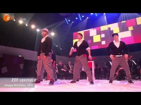 150 Jahre SPD - Flying Steps mit Red Bull Flying Bach 2013