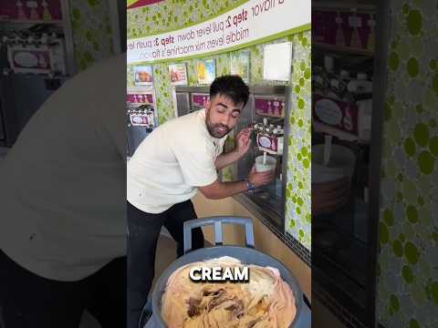 He found an unlimited Ice cream Glitch 😂 @zackdfilms #shorts #usa