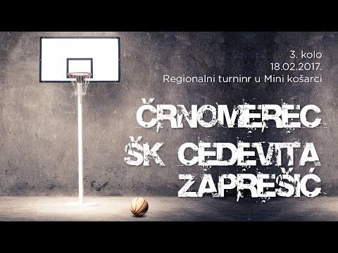 Crnomerec - ŠK Cedevita Zaprešić // Regionalni turnir u Mini košarci // 3. kolo // 18.02.2017.