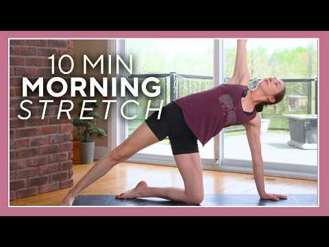 10 min Gentle Morning Yoga for Beginners - Easy Morning Stretch
