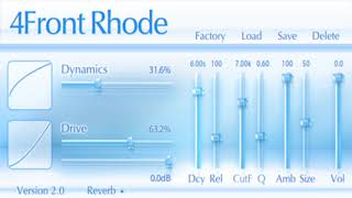 Video thumbnail for 4Front Rhode || Free VST Plugin || Electric Piano by Free VST Plugins
