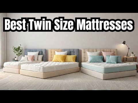 7 BEST Twin Size Mattresses in 2025 (Tested & Reviewed!)