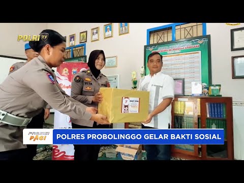 POLRES PROBOLINGGO GELAR BAKTI SOSIAL PERSEMBAHAN POLWAN UNTUK NEGERI