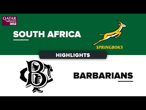 HIGHLIGHTS | SOUTH AFRICA v BARBARIANS FC | TOUR MATCH 2025