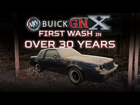 282 Original Miles: Buick GNX BARN FIND! Deep Clean Restoration