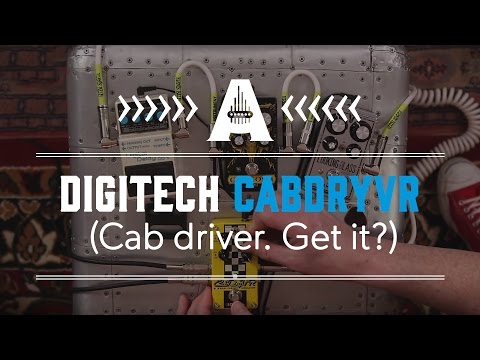 Digitech CabDryVR (Cab driver. Get it?) - Guitar Paradiso