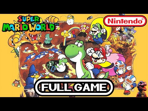 Super Mario World 1990 | SNES Longplay | Classic Retro Gameplay | No Commentary