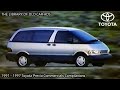 1991 1997 Toyota Previa Commercials Compilations