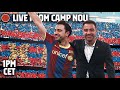 ? LIVESTREAM: XAVI's PRESENTATION FROM CAMP NOU