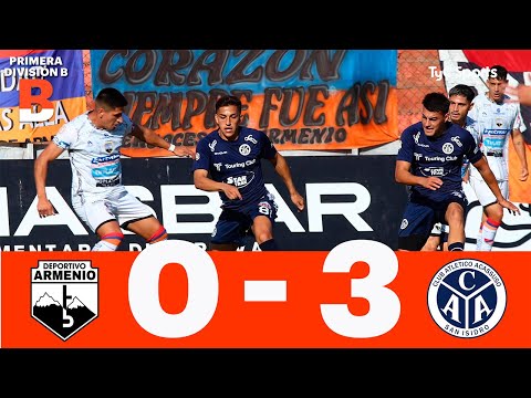 Deportivo Armenio 0-3 Acassuso | Primera División B | Fecha 14 (Apertura)