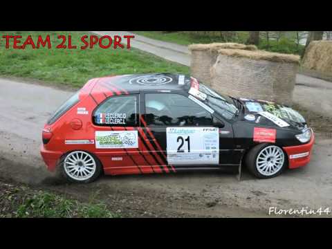 Ludo et Delphine LECLERC au rallye de Lohéac 2016