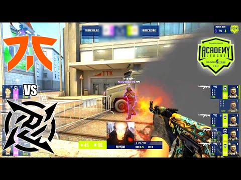 fnatic Rising vs Young Ninjas - WePlay Academy League Season 1 | CSGO HIGHLIGHTS