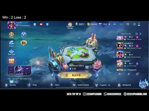 udah mythical glory nih huehe