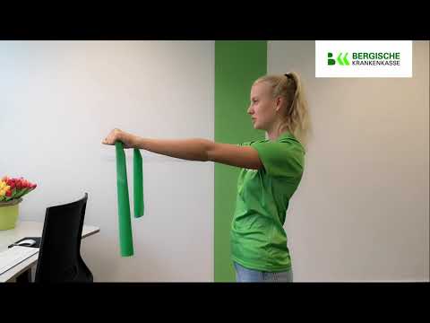 Theraband™-Übungen 2/19: Bogenschießen für Deine obere Rückenmuskulatur