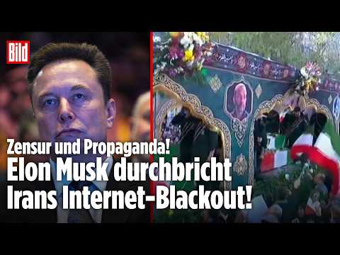 IRAN: Zensur und Propaganda! Mullah-Regime inszeniert Volksrückhalt! Elon Musk durchbricht Blackout!