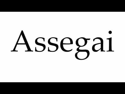 How to Pronounce Assegai