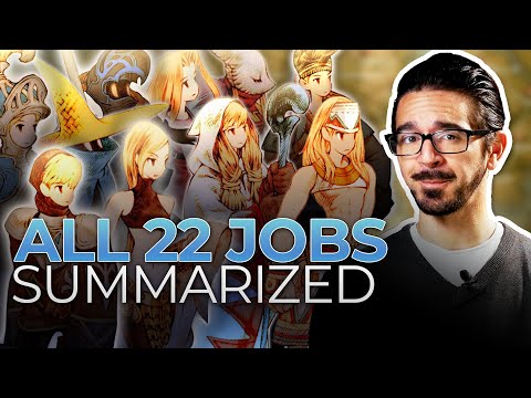 FFT JOB FOCUS COMPENDIUM - ULTIMATE Guide to ALL 22 Jobs in War of the Lions