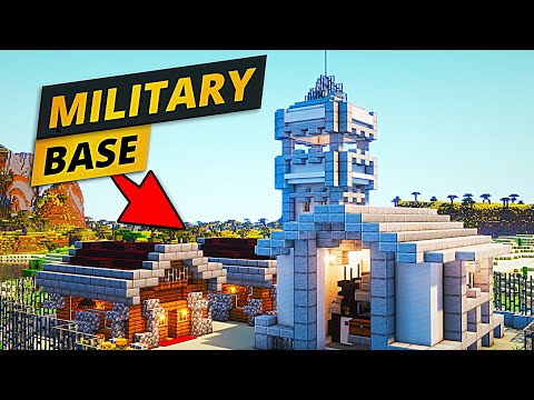 EPIC Minecraft Military Base 'SKYROAD' in Timelapse - CRAZY!