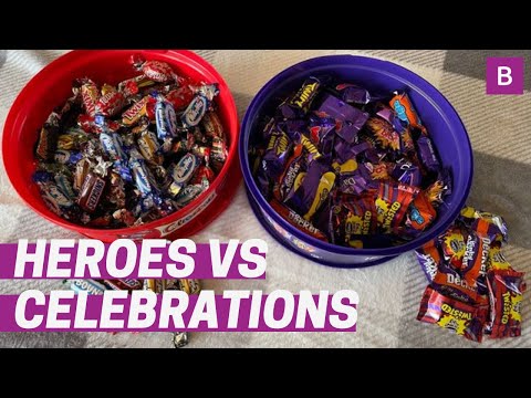 Celebrations vs Cadbury Heroes - we counted and compared