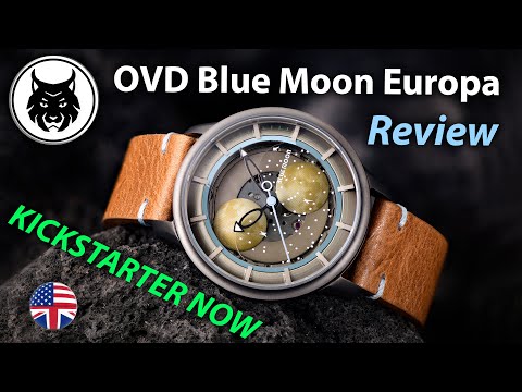 OVD Watches Blue Moon Europa Watch Review - 4K - ENGLISH