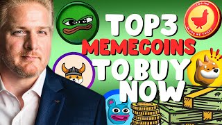 TOP 3 Meme Coins I'm BUYing in April