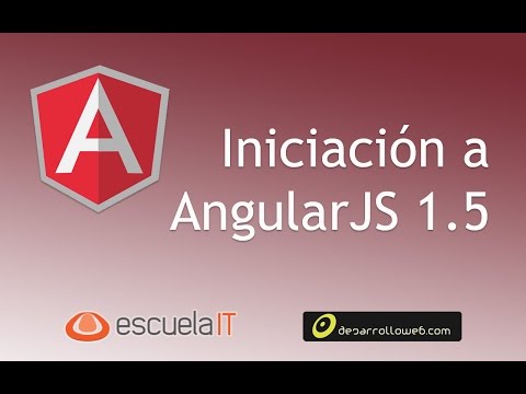 Iniciación a AngularJS 1 5