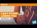 Can't Stand Losing You : The Police | Karaoke with Lyrics