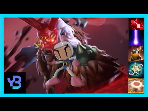 Grimstroke becomes BOMBERMAN! Instant Nuke Build | Ability Arena Dota 2 [Techies]