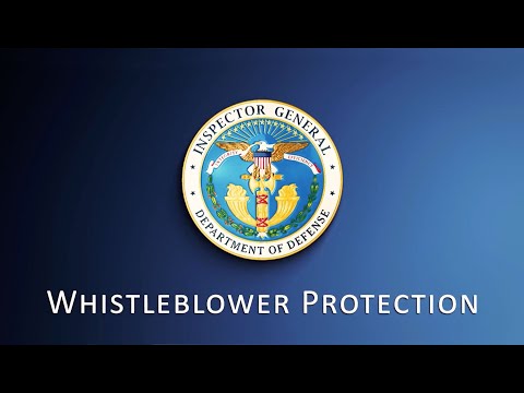 DoD OIG Whistleblower Protection