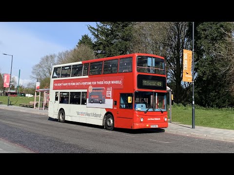 NXWM 4584 Dennis Trident (Voith/€3) BU04BKV - harsh throttle pumping !