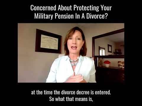 Military Pension & Divorc…