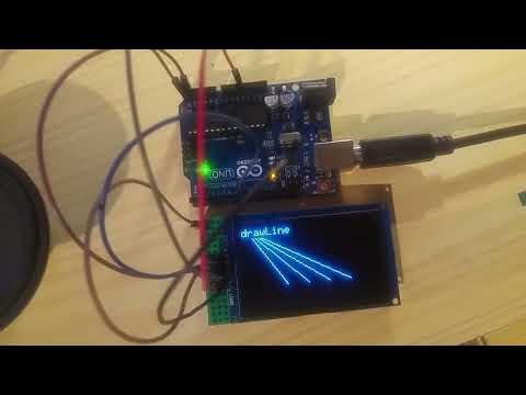 Test Ecran OLED 2.42" v4.2 SSD1309 I2C avec la librairie U8G2 v2.33.15