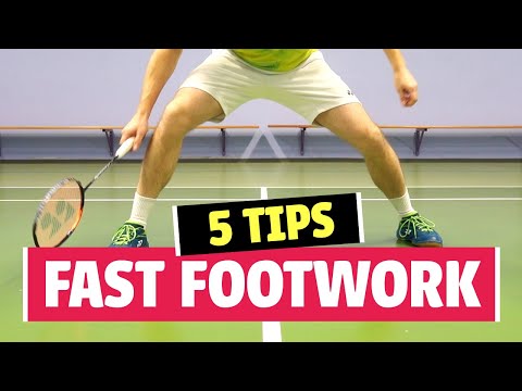 Improve Badminton Footwork in 10 Minutes